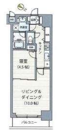 ミェーレ日本橋 902 間取り図