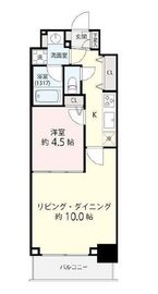 ミェーレ日本橋 1002 間取り図