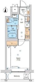 エストゥルース小竹向原 402 間取り図