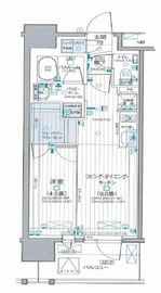 デュオステージ相模大塚 10階 間取り図