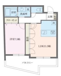 アルティザ池尻 502 間取り図