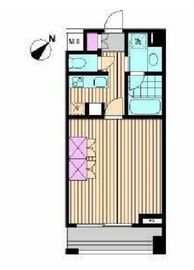 ビイルーム横濱関内 202 間取り図