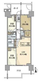 グランドメゾン品川シーサイドの杜 1階 間取り図