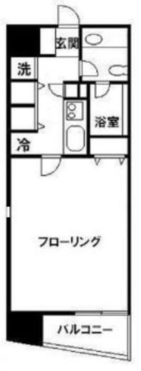 プリンストン赤坂 7階 間取り図