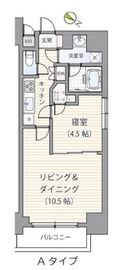 ミェーレ日本橋 1103 間取り図