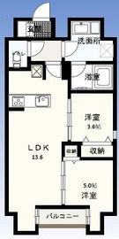 W-gates Tower 903 間取り図