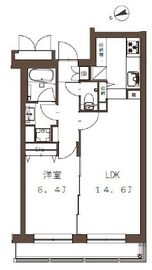 グランデュオ青葉台 303 間取り図