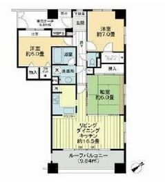 ライオンズマンション横濱山下公園 11階 間取り図