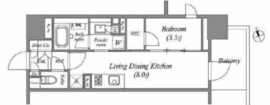 nido南千住 308 間取り図