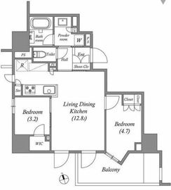 nido南千住 504 間取り図