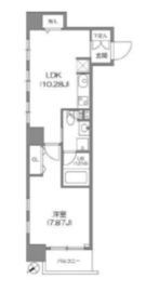 ルクレ新川レジデンス 902 間取り図