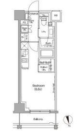 ザ・パークハビオ高円寺レジデンス 210 間取り図
