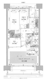 HARUMI FLAG PARK VILLAGE (晴海フラッグ パークヴィレッジ) 14階 間取り図