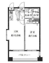 セジョリノース東京 5階 間取り図