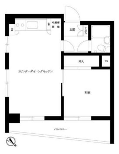 オリエンタル東山 9階 間取り図