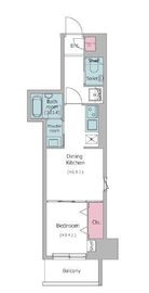 ドゥーエ入谷Ⅰ 302 間取り図