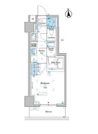 ルフォンプログレ大森西 802 間取り図