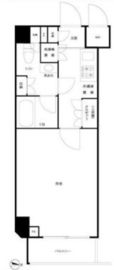ルーブル泉岳寺前 4階 間取り図