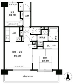 フレスコ川崎 905 間取り図