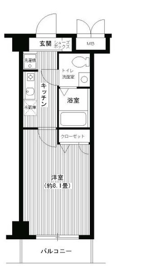 イーリスネオ 610 間取り図