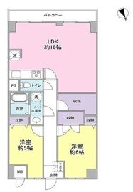 ラ・コスタ壱番館 404 間取り図
