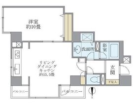 ノースウエストヒル 604 間取り図