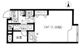 原宿東急アパートメント 307 間取り図