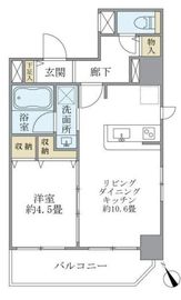 クロスポイント赤羽 401 間取り図