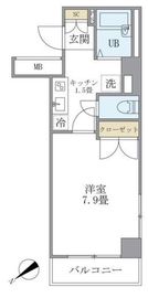 KDXレジデンス横浜関内 701 間取り図