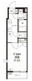 リブリ・ヴィラクリヤマ2 203 間取り図