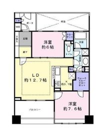 グランリビオマークスヒル 9階 間取り図