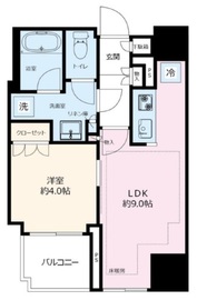 クレヴィアタワー大井町ザレジデンス 5階 間取り図