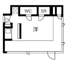 エスセナーリオ表参道 201 間取り図