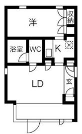 エスセナーリオ表参道 202 間取り図