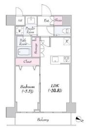 URBANLINK護国寺 202 間取り図