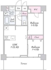 URBANLINK護国寺 112 間取り図