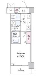 URBANLINK護国寺 403 間取り図