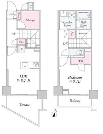 URBANLINK護国寺 213 間取り図