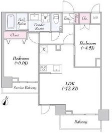 URBANLINK護国寺 510 間取り図