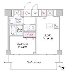 URBANLINK護国寺 610 間取り図