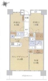 日神パレステージ横須賀田浦 8階 間取り図