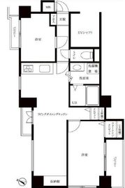 シルバーパレス白金台 3階 間取り図