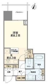 二子玉川ライズタワー 15階 間取り図