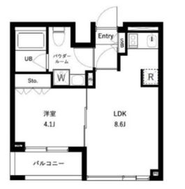 セジョリ高井戸 301 間取り図