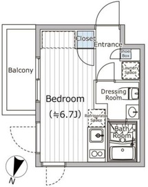 FARE西新宿Ⅷ (ファーレ西新宿8) 301 間取り図
