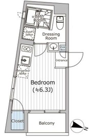 FARE西新宿Ⅷ (ファーレ西新宿8) 303 間取り図