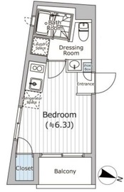 FARE西新宿Ⅷ (ファーレ西新宿8) 203 間取り図