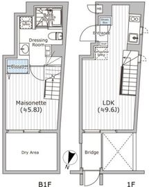 FARE西新宿Ⅷ (ファーレ西新宿8) 102 間取り図