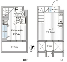 FARE西新宿Ⅷ (ファーレ西新宿8) 101 間取り図