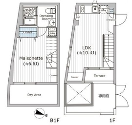 FARE西新宿Ⅶ (ファーレ西新宿7) 103 間取り図